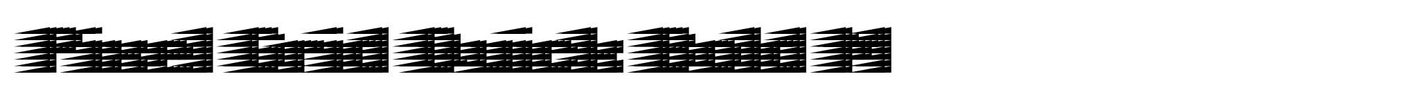 Pixel Grid Quick Bold M image